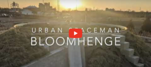 Video screenshot of Bloomhenge